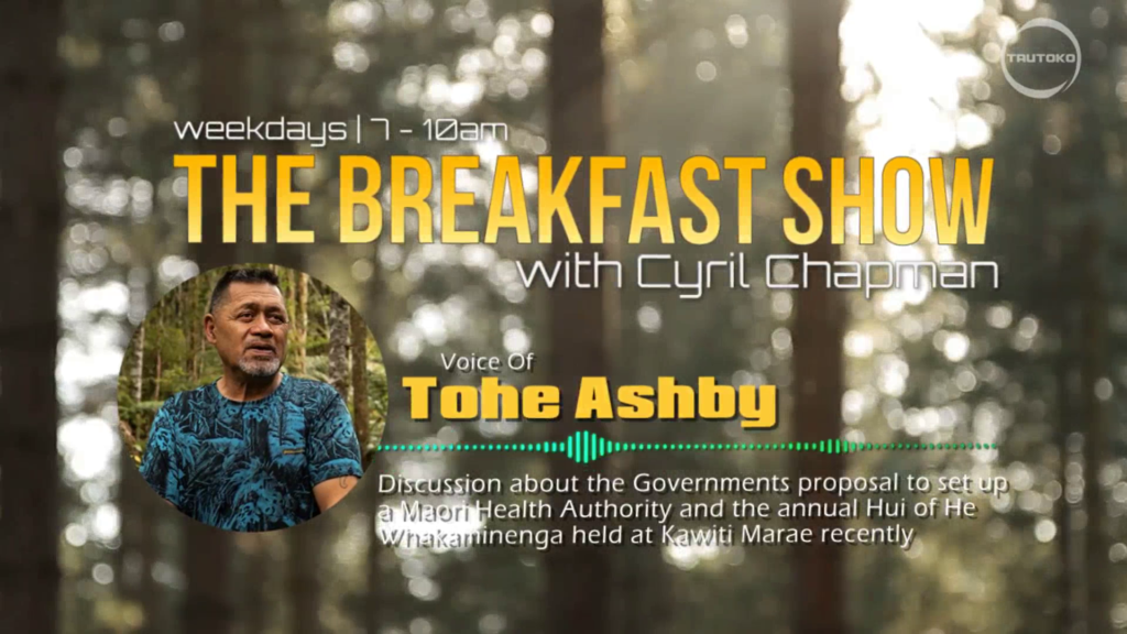 Tohe Ashby - Maori Health Authority