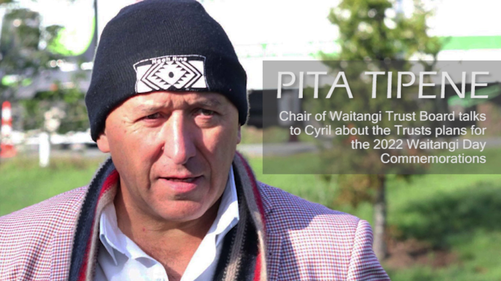 Pita Tipene - Waitangi Commemorations