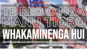 Hori Chapman - Whakaminenga Hui